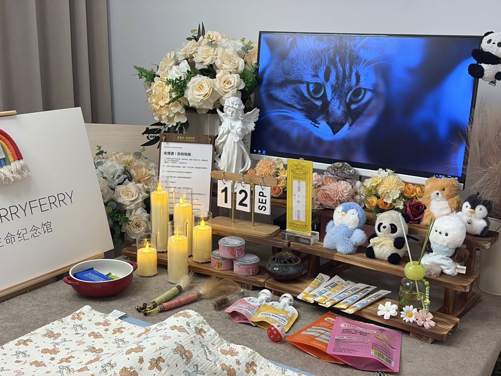 宠物骨灰交付与纪念品